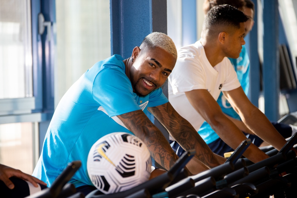 Тренировка «Зенита» перед матчем с «Сочи»