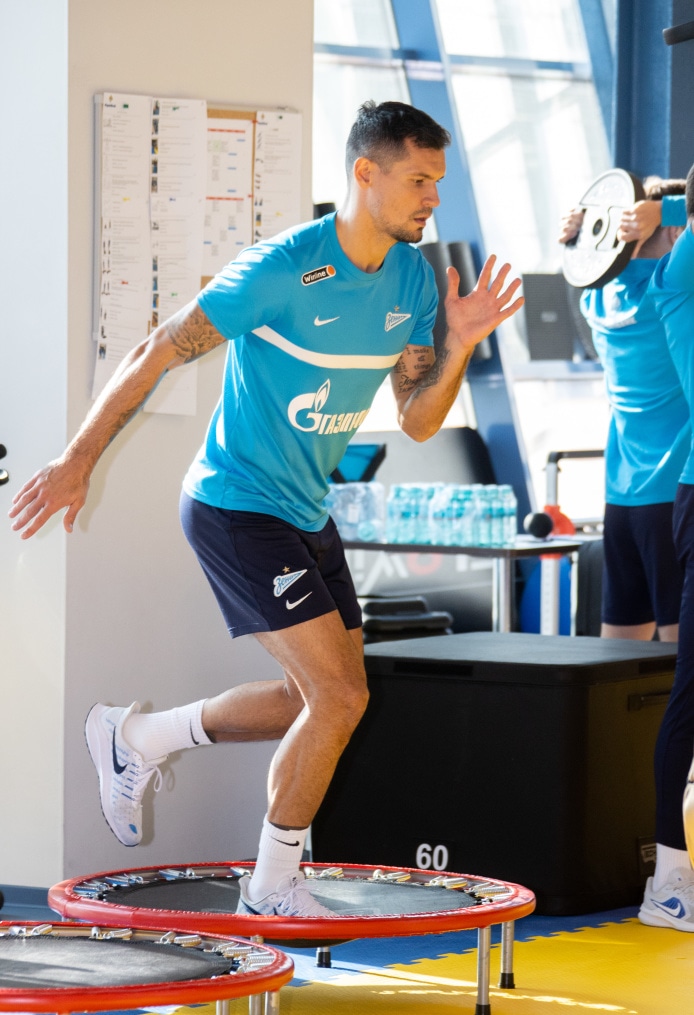 Тренировка «Зенита» перед матчем с «Сочи»