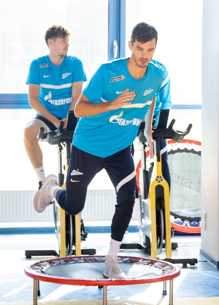 Тренировка «Зенита» перед матчем с «Сочи»