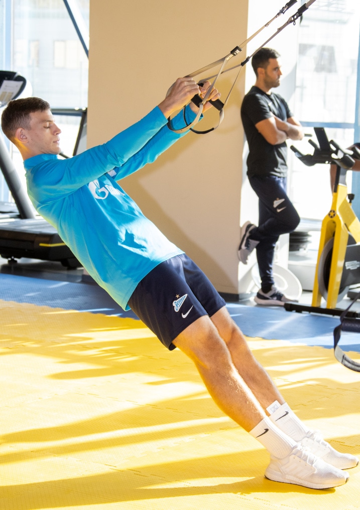 Тренировка «Зенита» перед матчем с «Сочи»