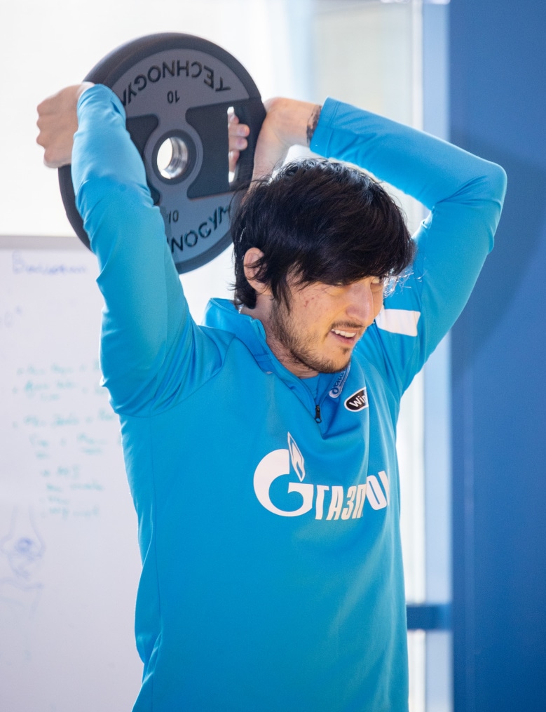 Тренировка «Зенита» перед матчем с «Сочи»