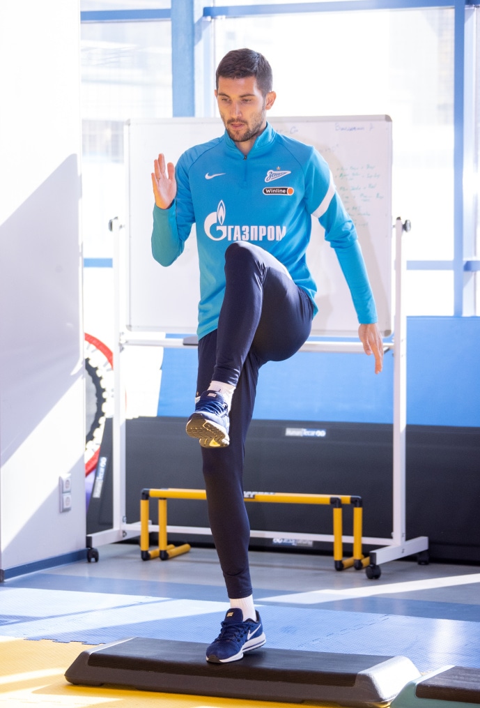 Тренировка «Зенита» перед матчем с «Сочи»