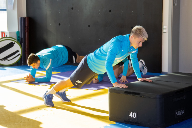 Тренировка «Зенита» перед матчем с «Сочи»