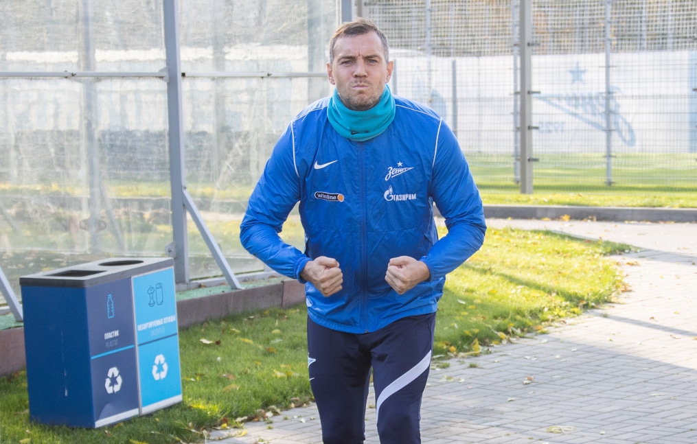 Тренировка «Зенита» перед матчем с «Сочи»