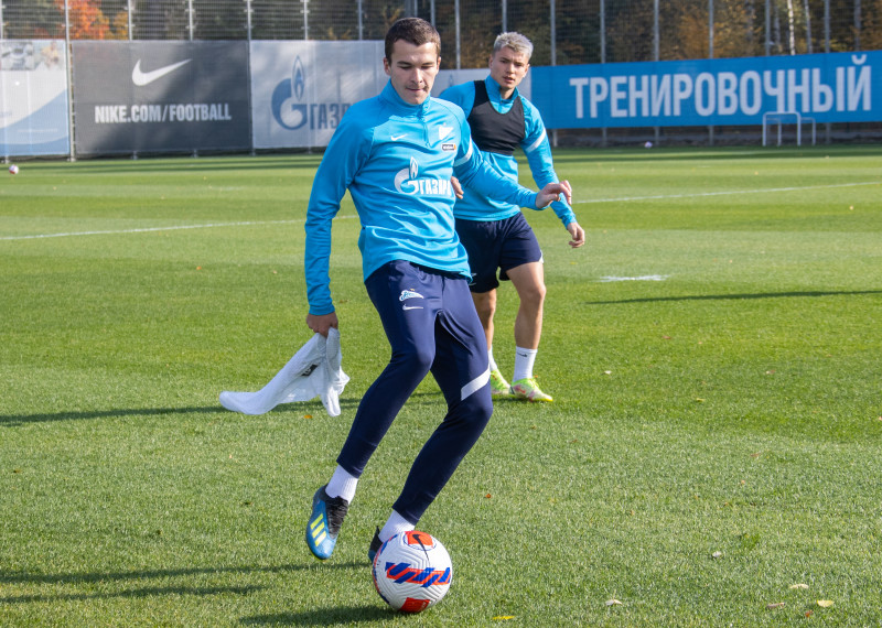 Тренировка «Зенита» перед матчем с «Сочи»