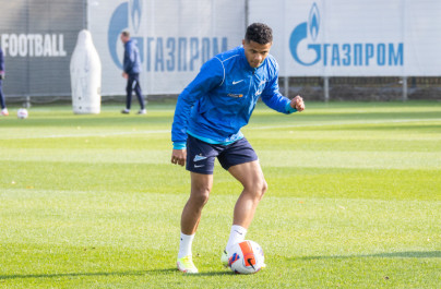 Тренировка «Зенита» перед матчем с «Сочи»