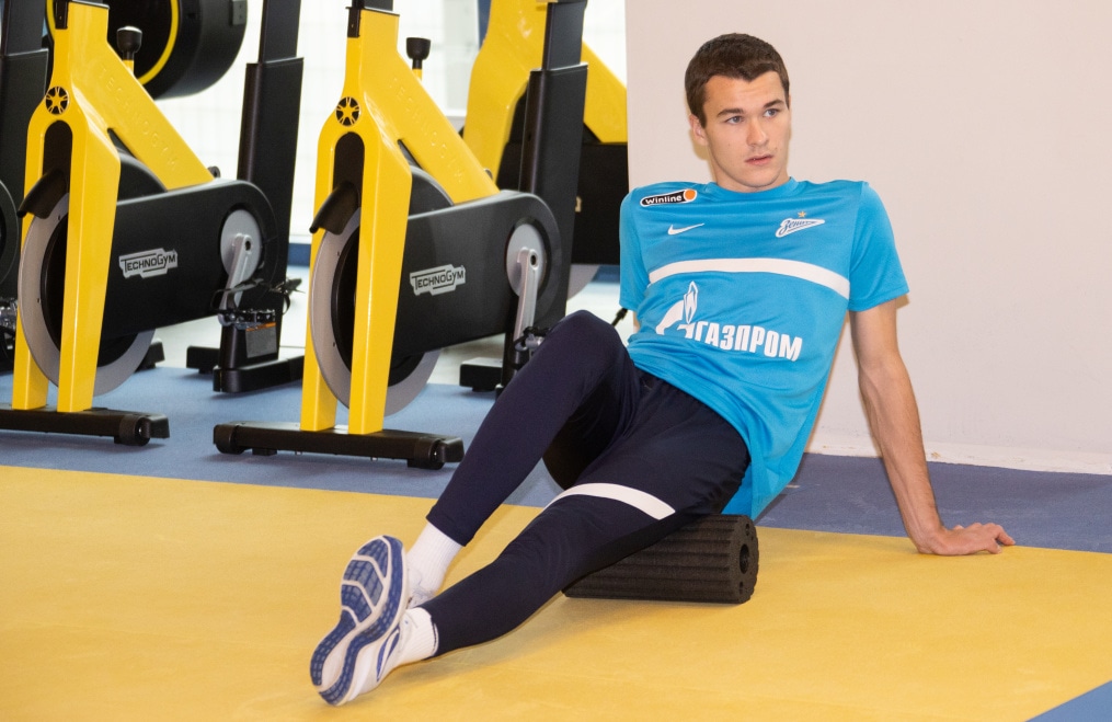 Тренировка «Зенита» перед матчем с «Арсеналом»