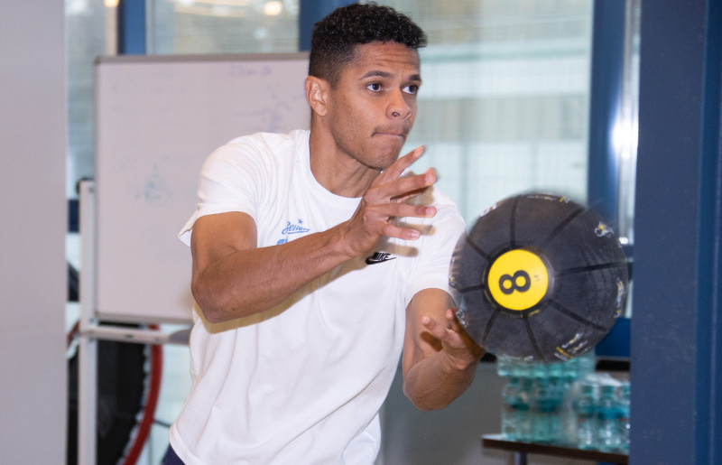 Тренировка «Зенита» перед матчем с «Арсеналом»