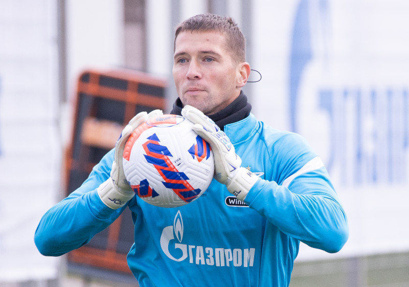 Тренировка «Зенита» перед матчем с «Арсеналом»