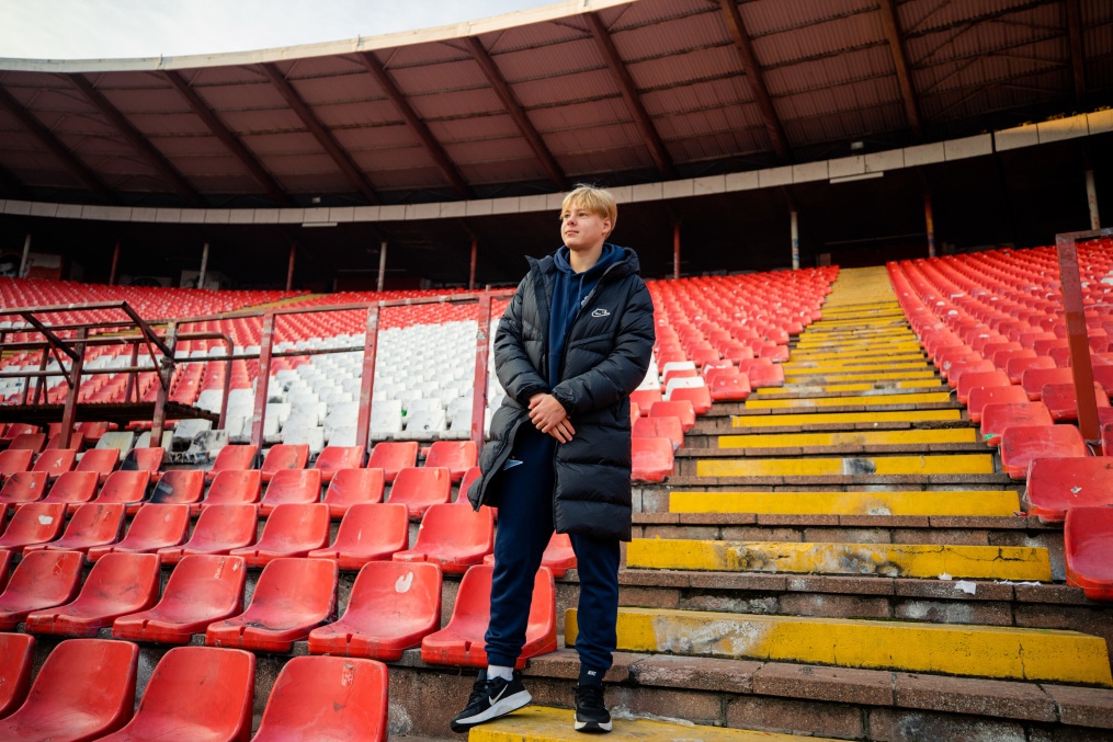 Футболисты «Газпром»-Академии в «Црвене звезде»:день первый