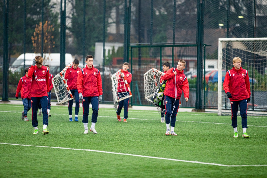 Футболисты «Газпром»-Академии в «Црвене звезде»: день третий