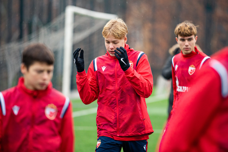 Футболисты «Газпром»-Академии в «Црвене звезде»: день третий