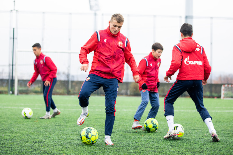 Футболисты «Газпром»-Академии в «Црвене звезде»: день третий