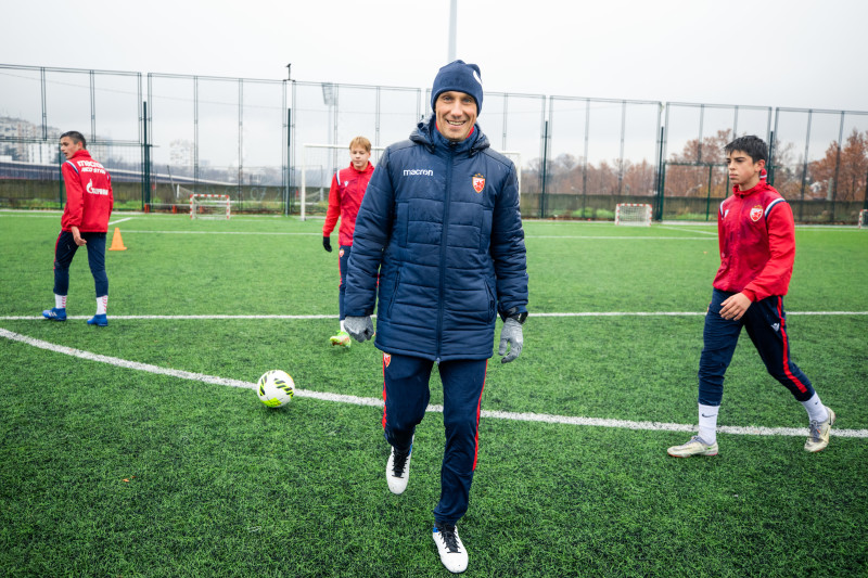 Футболисты «Газпром»-Академии в «Црвене звезде»: день третий