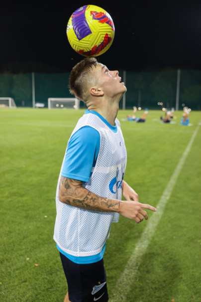 «Газпром»-тренировочные сборы в Дубае: 14 января, вечерняя тренировка