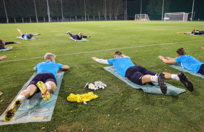 «Газпром»-тренировочные сборы в Дубае: 14 января, вечерняя тренировка