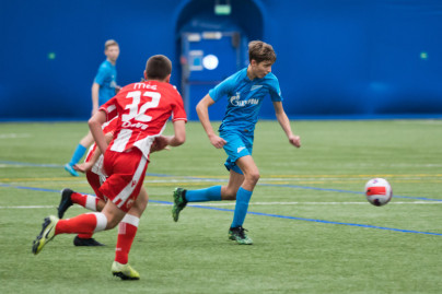 VII Кубок Дружбы в «Газпром»-Академии: матч «Зенит» U-14 — «Црвена звезда» U-14