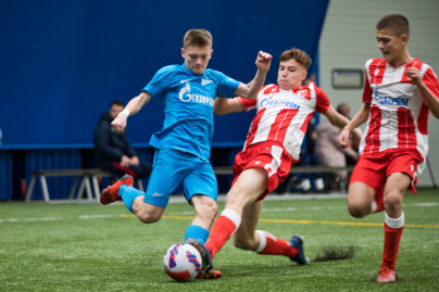 VII Кубок Дружбы в «Газпром»-Академии: матч «Зенит» U-14 — «Црвена звезда» U-14