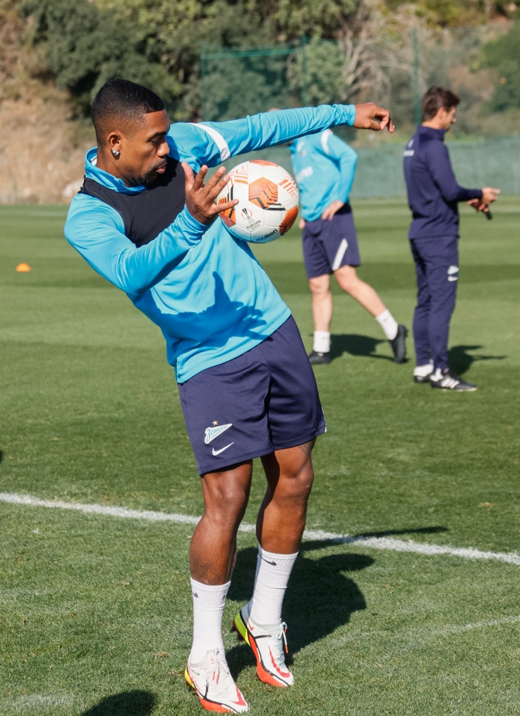 «Газпром»-тренировочные сборы в Испании: 21 февраля, утренняя тренировка