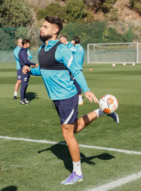 «Газпром»-тренировочные сборы в Испании: 21 февраля, утренняя тренировка