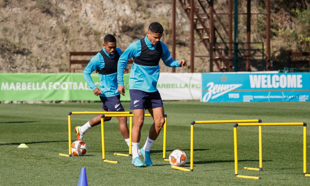 «Газпром»-тренировочные сборы в Испании: 21 февраля, утренняя тренировка