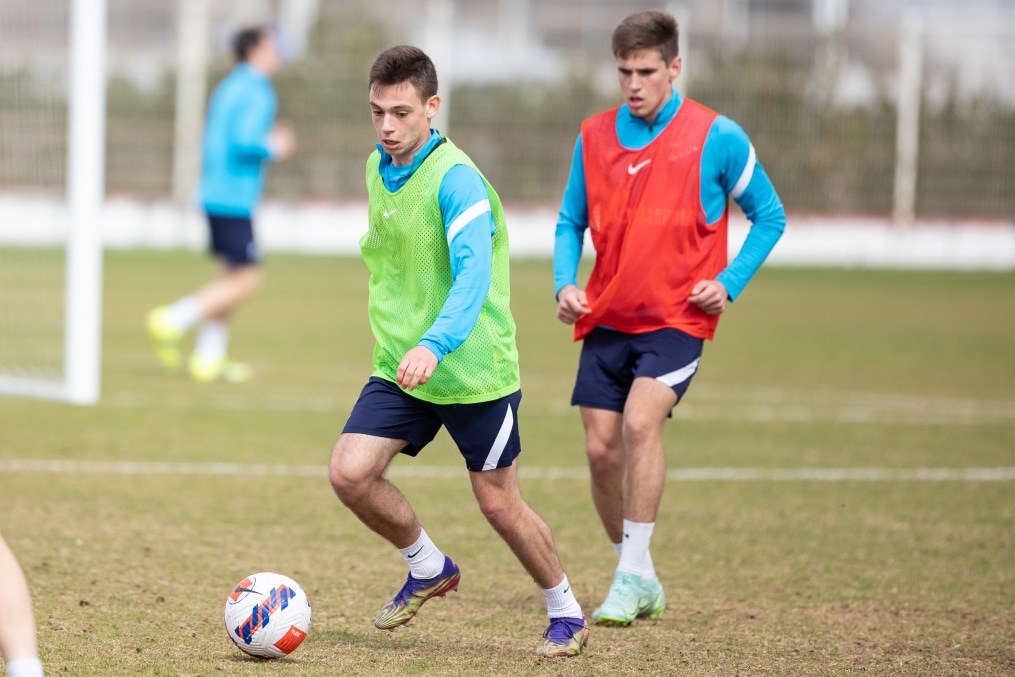 «Газпром»-тренировочные сборы «Зенита»-м в Турции: 21 февраля, утренняя тренировка.