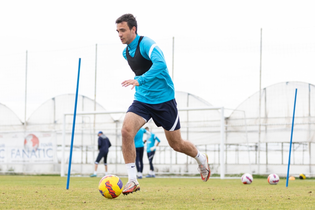 «Газпром»-тренировочные сборы «Зенита»-м в Турции: 21 февраля, утренняя тренировка.