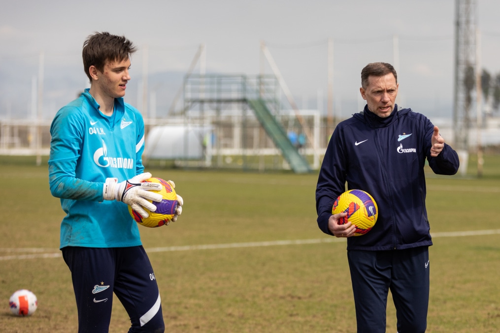 «Газпром»-тренировочные сборы «Зенита»-м в Турции: 21 февраля, утренняя тренировка.