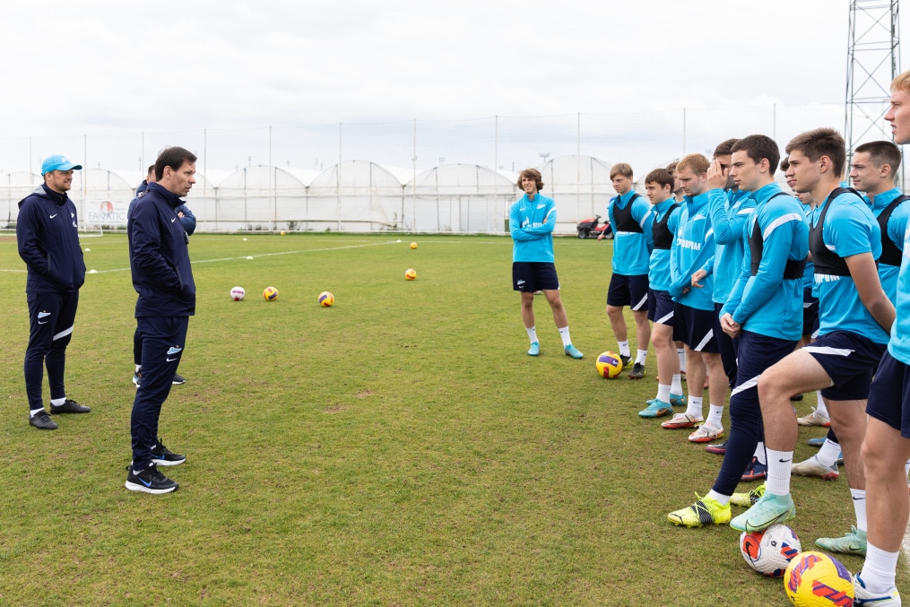 «Газпром»-тренировочные сборы «Зенита»-м в Турции: 1 марта, утренняя тренировка
