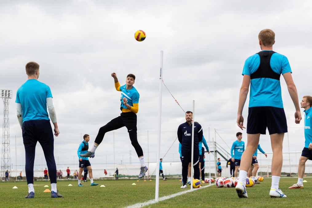 «Газпром»-тренировочные сборы «Зенита»-м в Турции: 1 марта, утренняя тренировка