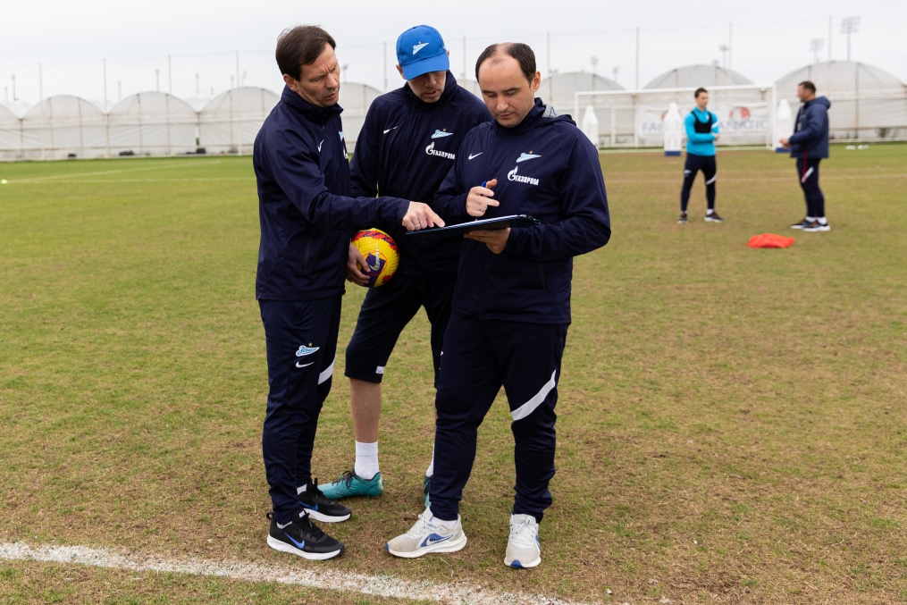 «Газпром»-тренировочные сборы «Зенита»-м в Турции: 1 марта, утренняя тренировка