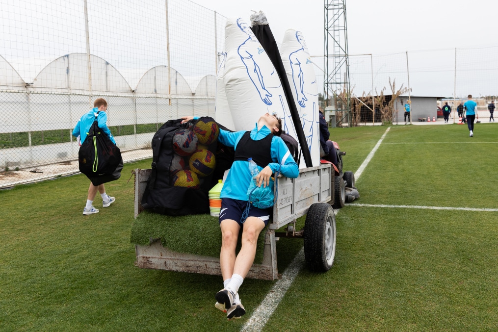 «Газпром»-тренировочные сборы «Зенита»-м в Турции: 1 марта, утренняя тренировка