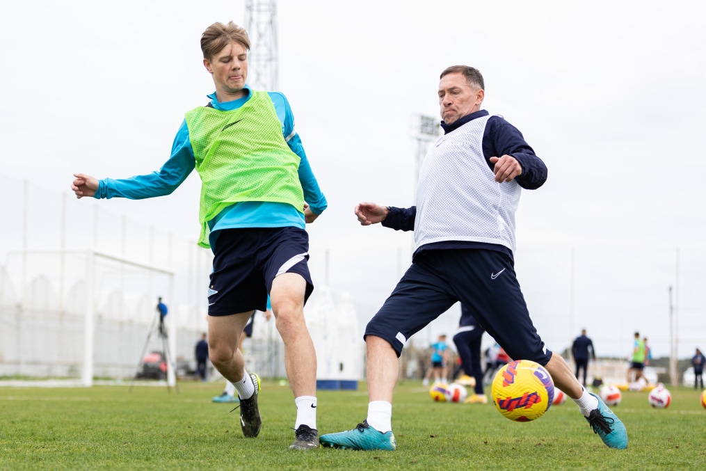 «Газпром»-тренировочные сборы «Зенита»-м в Турции: 1 марта, утренняя тренировка