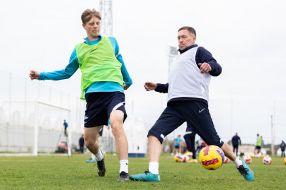 «Газпром»-тренировочные сборы «Зенита»-м в Турции: 1 марта, утренняя тренировка