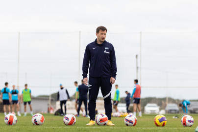 «Газпром»-тренировочные сборы «Зенита»-м в Турции: 1 марта, утренняя тренировка