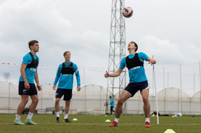 «Газпром»-тренировочные сборы «Зенита»-м в Турции: 1 марта, утренняя тренировка