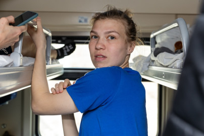 Departure of the women's team for the match «Rostov» — «Zenit»