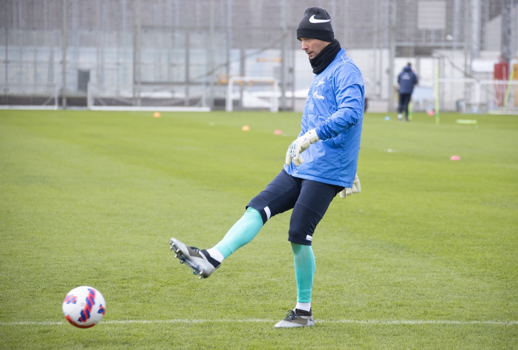 Тренировка «Зенита» перед матчем с «Сочи»