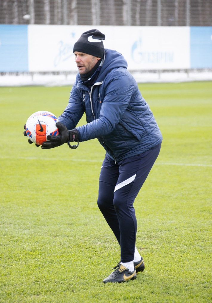 Тренировка «Зенита» перед матчем с «Сочи»