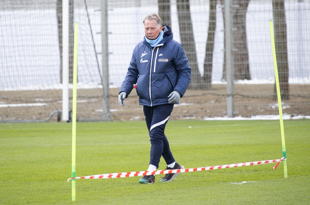 Тренировка «Зенита» перед матчем с «Сочи»