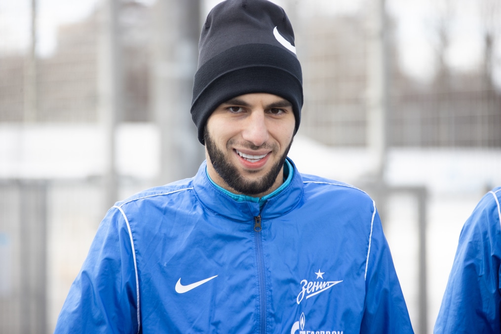 Тренировка «Зенита» перед матчем с «Сочи»