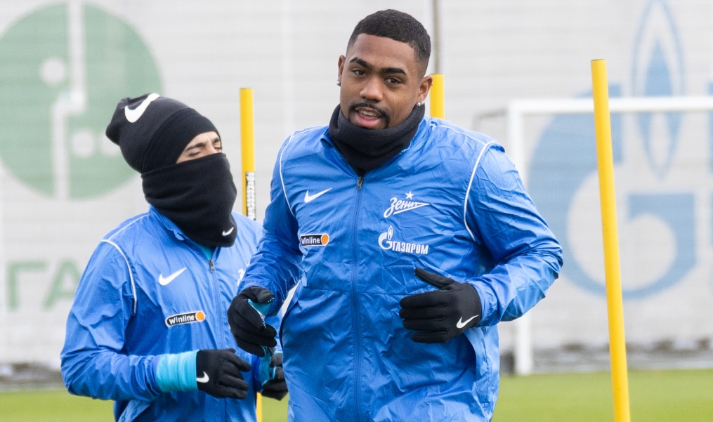 Тренировка «Зенита» перед матчем с «Сочи»