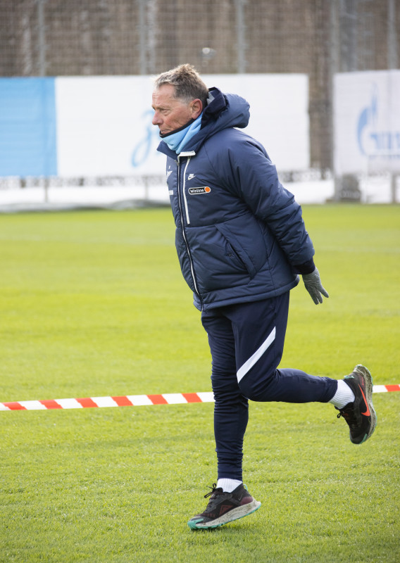 Тренировка «Зенита» перед матчем с «Сочи»