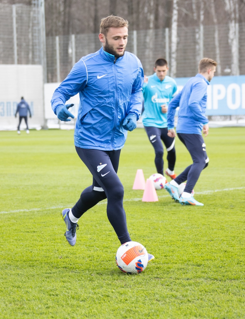 Тренировка «Зенита» перед матчем с «Сочи»