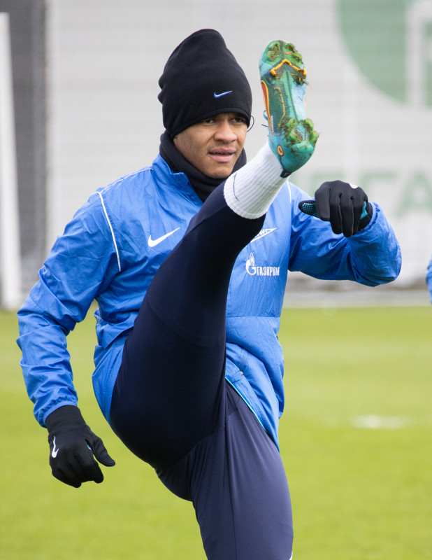 Тренировка «Зенита» перед матчем с «Сочи»