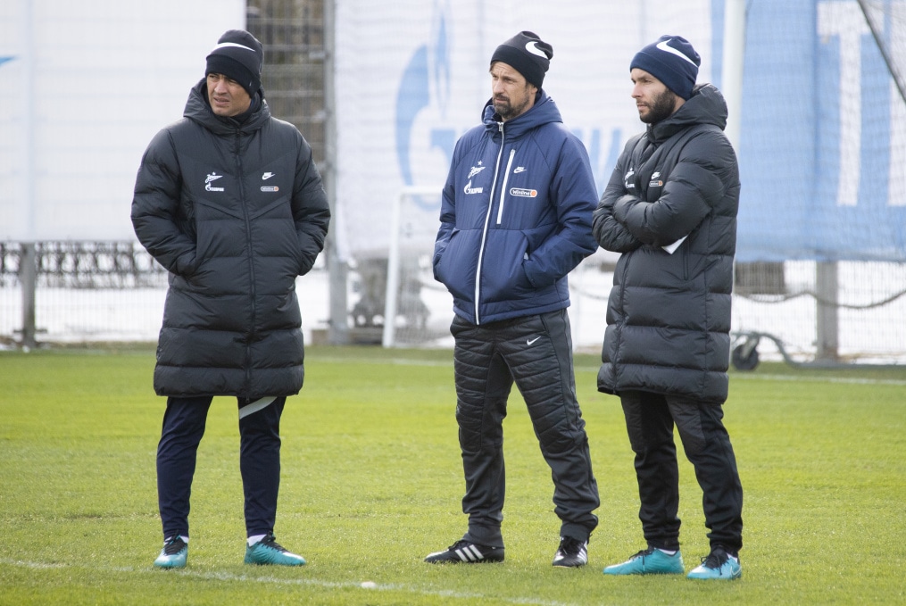 Тренировка «Зенита» перед матчем с «Сочи»