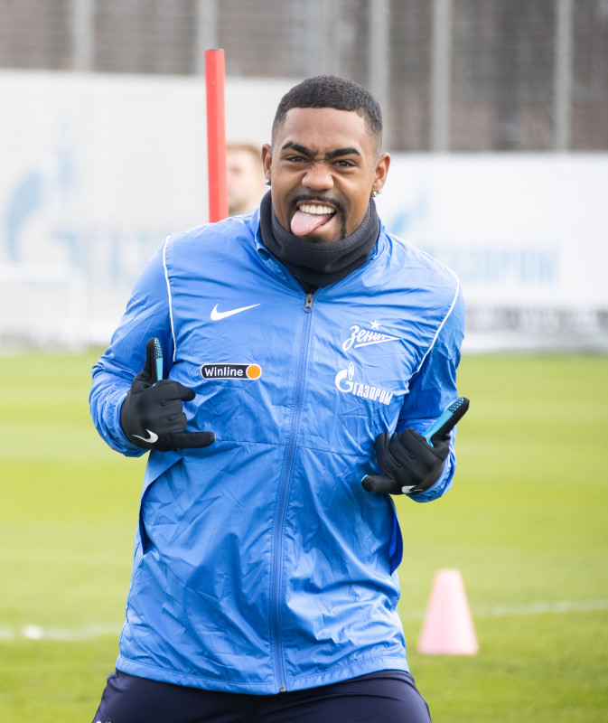 Тренировка «Зенита» перед матчем с «Сочи»