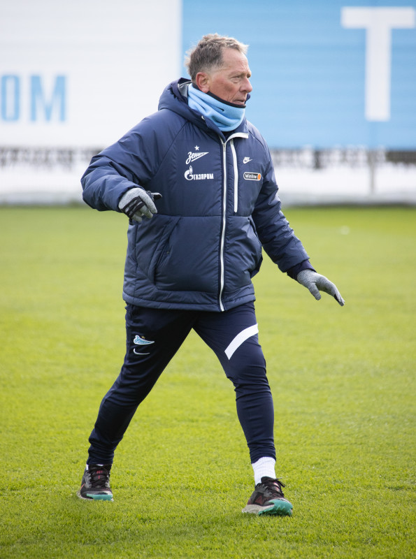 Тренировка «Зенита» перед матчем с «Сочи»
