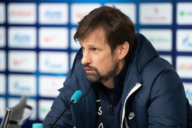 Пресс-конференция «Зенита» перед матчем с «Сочи»