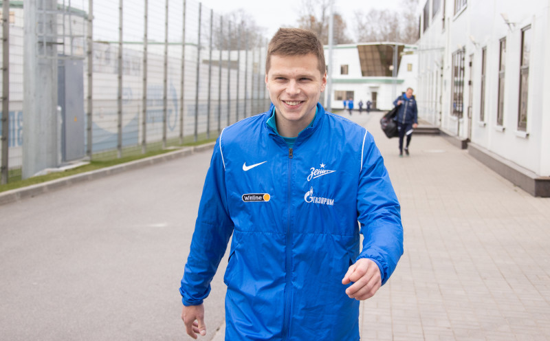 Открытая тренировка «Зенита» перед матчем с «Химками»